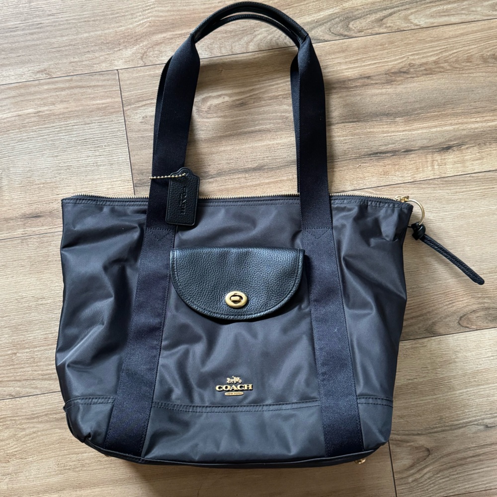 Coach Black Tote Bag